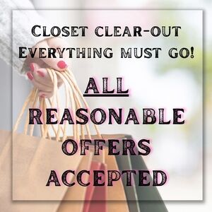 CLOSET CLEAR-OUT